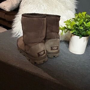 UGG Chocolate Brown Ankle Boots